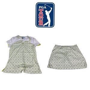 PGA Tour Golf Skort and Top (SET) Sz M